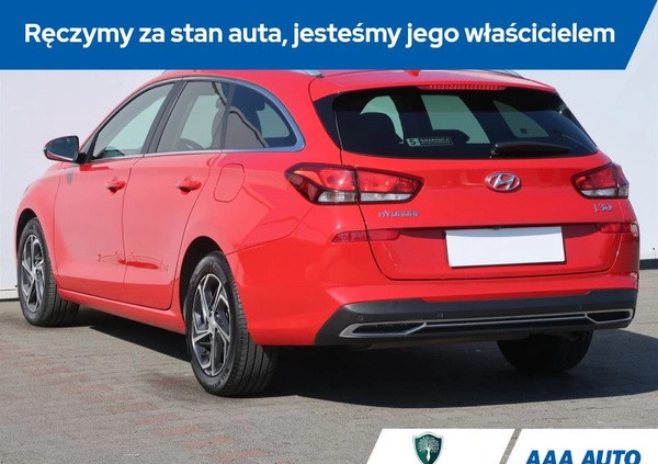 Hyundai I30 cena 72000 przebieg: 65080, rok produkcji 2021 z Lewin Brzeski małe 172